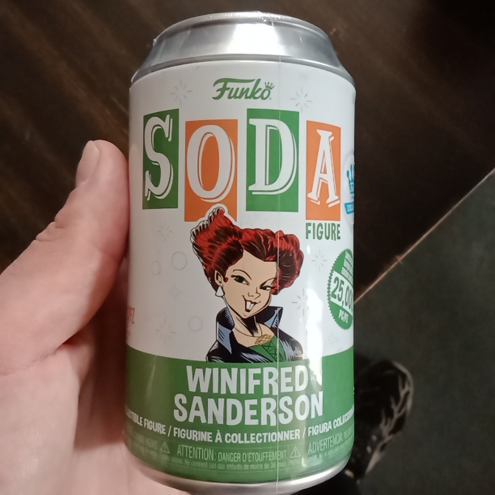Winifred Sanderson Funko Soda SEALED Hocus Pocus Disney